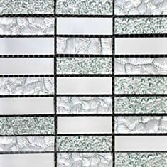 Мозаїка Vivacer HL200 30*30 см срібно-сіра - фото