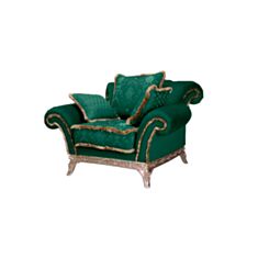 Кресло Трафальгар зеленый - фото