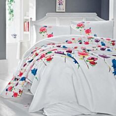 Комплект постельного белья Cotton Box Comfort Set Spring Fusia 2,0 (покрывало + КПП) - фото