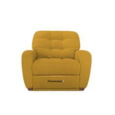 Кресло нераскладное Бостон желтое - фото