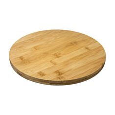 Блюдо круглое деревянное поворотное Wilmax 771081 35,5 *4 см - фото