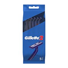 Бритва одноразовая Gillette 87030 2 лезвия 5 шт - фото