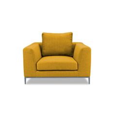 Кресло DLS Мейфер желтое - фото