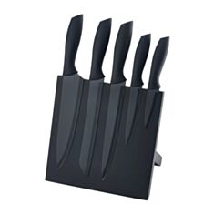 Набір ножів Gusto чорна перлина GT-4105-6 17,7 см 6 предметів - фото