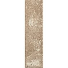 Клинкерная плитка Paradyz Scandiano ochra 24,5*6,5 см коричневая - фото