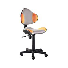 Кресло Q-G2 серо-оранжевое - фото