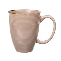 Чашка керамическая высокая Elisey 003ALP/beige 400 мл - фото