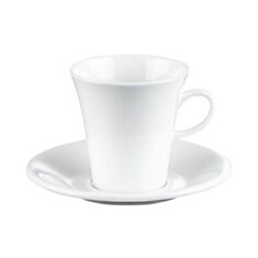 Чашка кавова з блюдцем Wilmax 993005 110 мл - фото