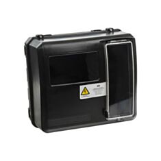 Коробка для одно-трифазних лічильників Bilmax DOT3.1 НІК чорна - фото