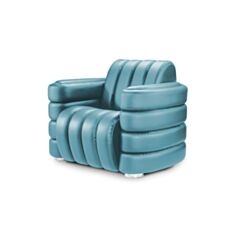 Кресло DLS XXL голубое - фото