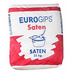 Шпаклівка фінішна Euro SatenGips гіпсова 5 кг - фото