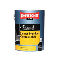 Інтер'єрна фарба акрилова Johnstones Jonmat Premium Contract Matt біла 5 л - фото