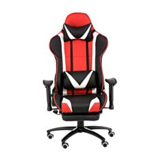 Крісло для геймерів Special4You ExtremeRace black/red footre Е6460 - фото