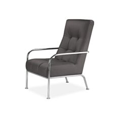 Кресло DLS Дельта-Люкс темно-серое - фото