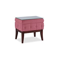 Столик до ліжка DLS Мікеланджело рожевий - фото