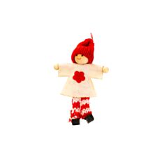 Іграшка "Дівчинка в білій сукні" Elisey 017NV - фото