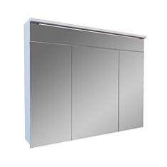 Зеркальный шкаф Respect-M Allet Atmc-90 с LED подсветкой 90 см - фото
