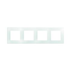 Рамка чотиримісна Legrand Etika 672504 універсальна біла - фото