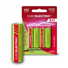 Батарейка Euroelectric AAA LR3 1.5V 4 шт - фото
