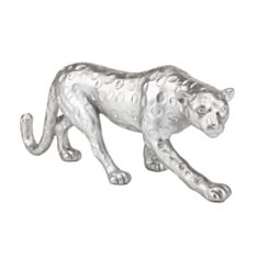  Статуетка Elisey Срібний леопард 2007-151 12,5 см - фото