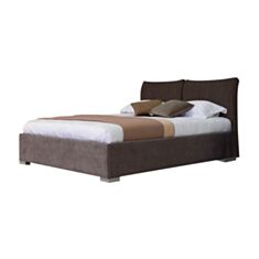 Кровать с подъемным механизмом Меланж 160*200 см коричневая - фото