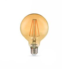 Лампа світлодіодна Feron Filam LB-163 G95230V 6W E27 2700K золото  - фото
