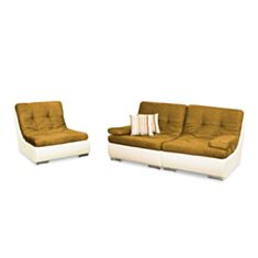 Комплект мягкой мебели Бозен желтый - фото