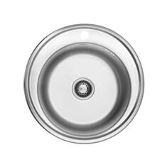 Кухонна мийка Kroner KRP-Dekor 510 0,8 мм 180 мм 51 см декор - фото