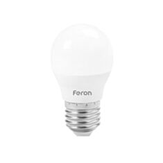 Лампа світлодіодна Feron LB-745 G45 230V 6W 520Lm E27 4000K - фото