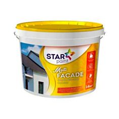 Фасадна фарба STAR PAINT Multi FACADE 1,4 кг білий - фото