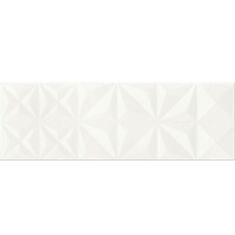 Плитка для стін Opoczno W.Magic White Glossy Squares Str 25*75 см - фото