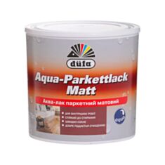 Лак паркетный Dufa Aqua-Parkettlack Glanz 0,75 л - фото