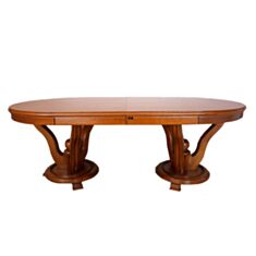 Стол раскладной деревянный Эдельвейс коричневый - фото