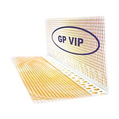 Уголок арочный Галич Профиль GP VIP со стеклосеткой 10*10 см 3 м - фото