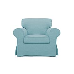 Кресло Кантри голубой - фото