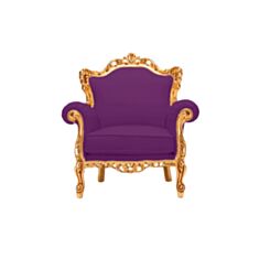 Кресло Нивель фиолетовый - фото