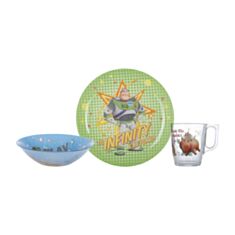 Дитячий набір посуду Luminarc Disney Toy Story P9344 3 предмети - фото
