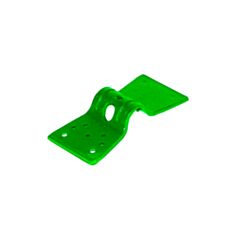 Клипса полимерная Tenax CLIPS RETE 35 мм зеленая - фото