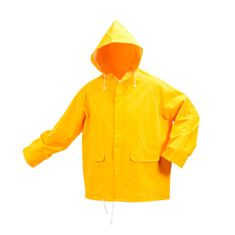 Куртка з капюшоном водонепроникна Vorel 74627 жовта XXL - фото