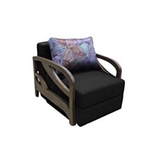 Крісло-ліжко ОР-4Б чорне - фото