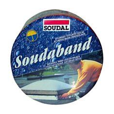 Лента битумная Soudal Soudaband 100 мм 10 м терракотовая - фото