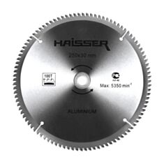 Диск пильный HAISSER HS109075 по алюминию 250*30 мм - фото