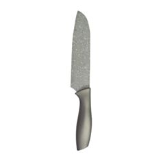 Нож Gusto Сантока серая жемчужина GT-4003-6 17,7 см - фото