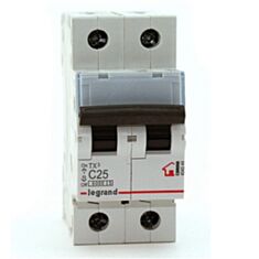 Автоматический выключатель Legrand ТX3 404047 6 кА 2P C 50 А - фото
