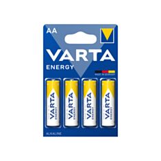 Батарейка Varta Energy LR06 AA Alkaline 4 шт - фото