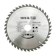 Диск пильний по дереву Yato YT-6067 210*30*3,2 мм - фото