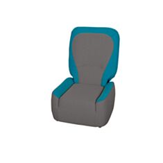 Кресло-пуф темно-серый - фото