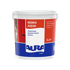 Емаль акрилова Aura LuxPro Remix Aqua 2,2 л - фото