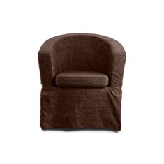 Кресло DLS Октавия коричневое - фото