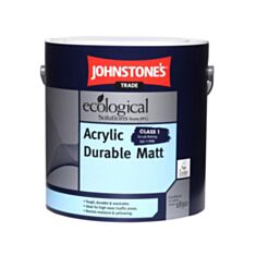 Интерьерная краска акриловая Johnstones Acryliс Durable Matt белая 2,5 л - фото